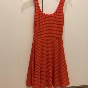Aqua Coral Mini Dress